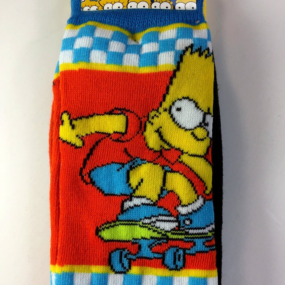 The Simpsons Bart Simpson Skate Socks (2-Pack)